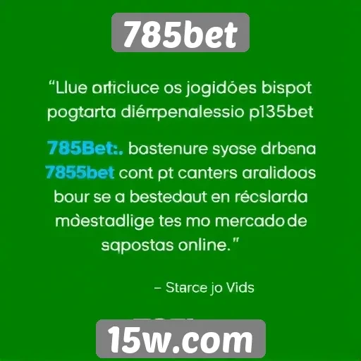 Feedback dos jogadores sobre a 785bet